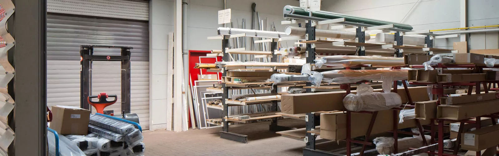 Markisen in der Produktion